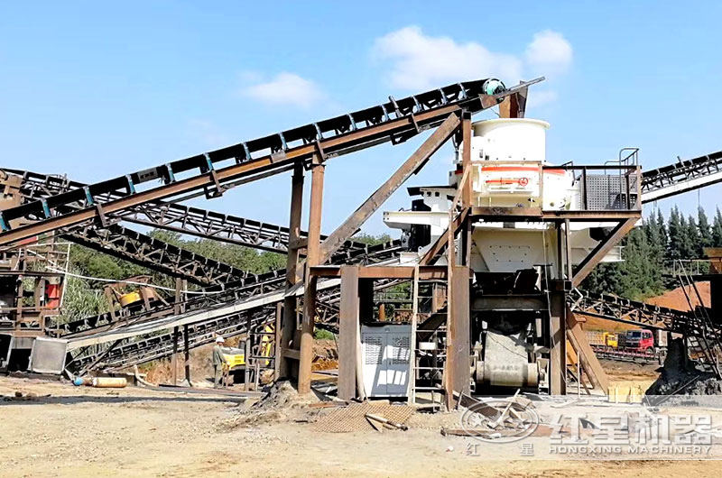 制砂機(jī)成品粒型好，成品多用于建筑工程，道路基建