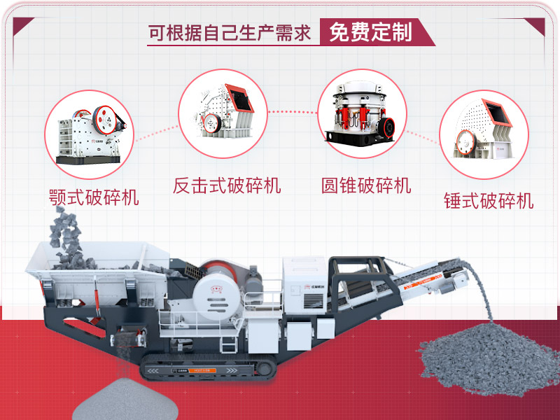 小型移動破碎機配置